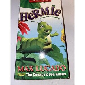 Max Lucado Hermie A Common Caterpillar Tim Conway Don Knotts VHS 2002